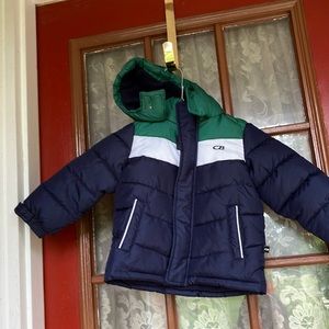EUC Sz 2T winter coat parka with hood CB Sports